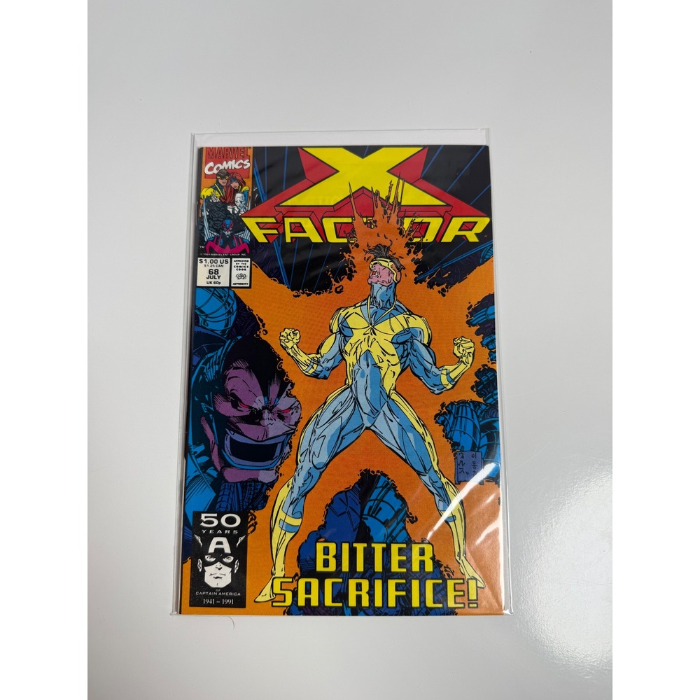 X-Factor 68 Marvel Comics 1991 Bitter Sacrifice Havok Apocalypse Whilce Portacio